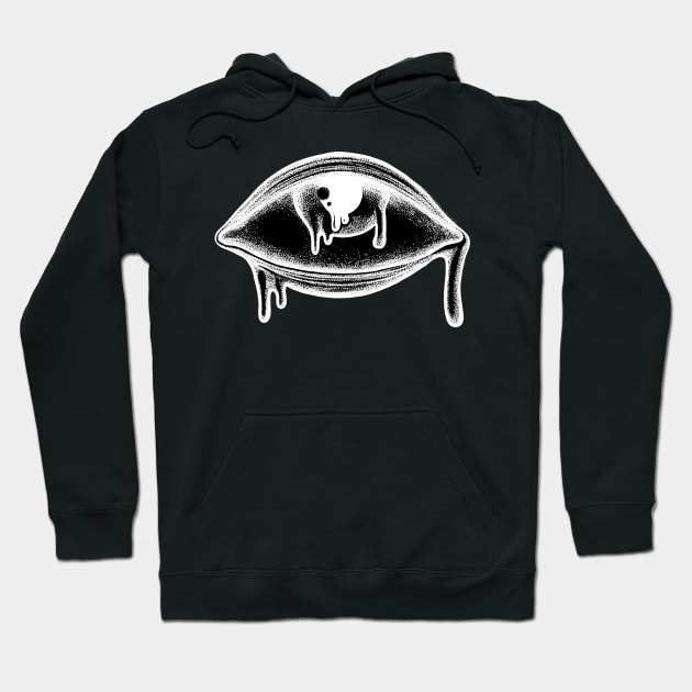 Melting Eye Hoodie by fakeface